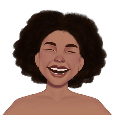 stylized portrait