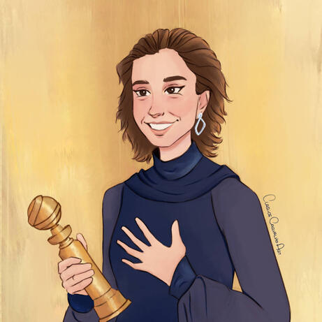 stylized portrait